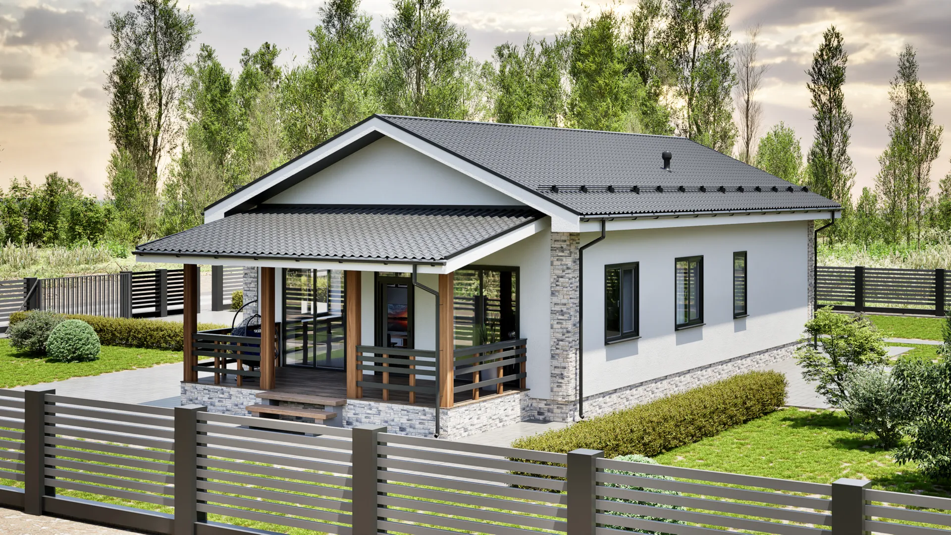 Загородный дом. Серия «Вирилит» 1-124