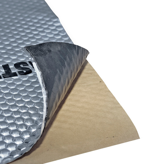 Мембрана виброшумоизоляционная StP Вибропласт Master 3х470х750 мм 1,76 кв.м самоклеящаяся