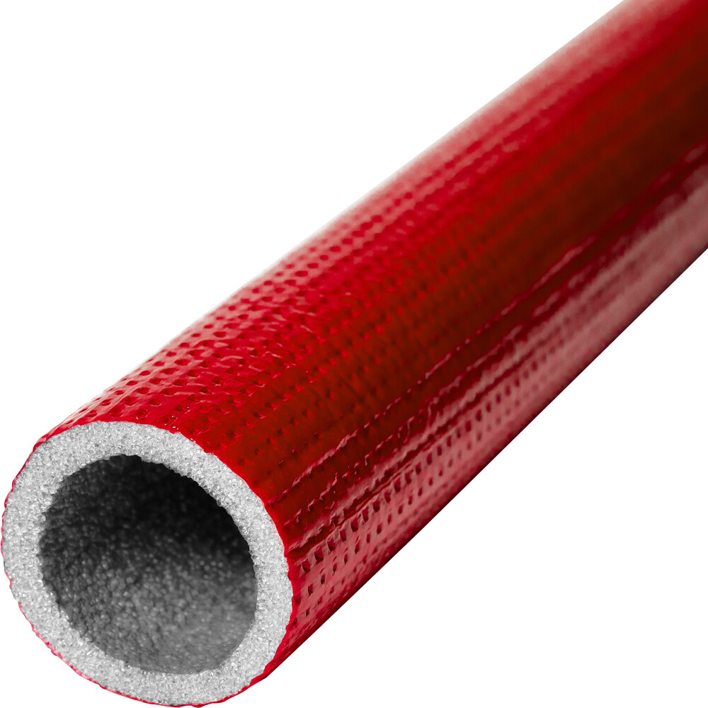 Теплоизоляция для труб K-FLEX ПЭ 22х6 мм бухта 10 м красная