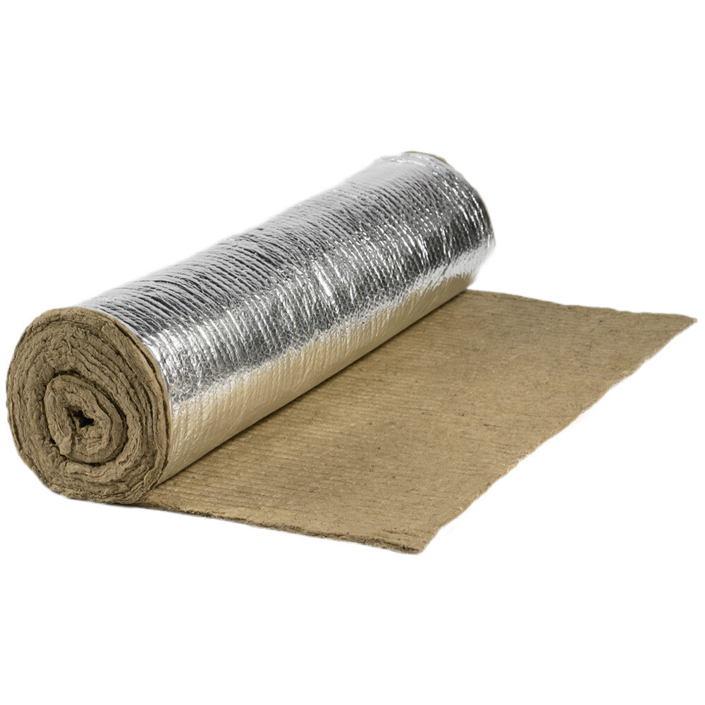 Лист базальтовый ОБМ 5Ф 5х1200х5000 мм 6 кв.м с фольгой