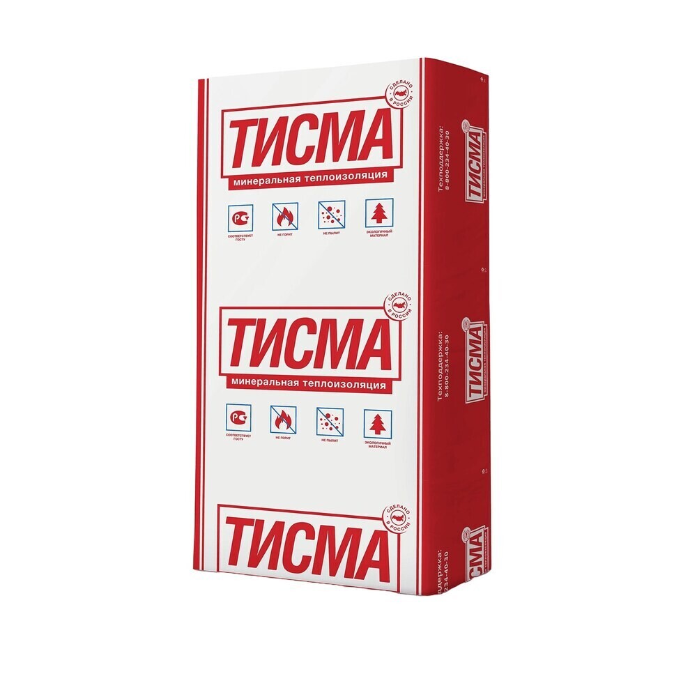 Утеплитель Knauf Тисма 100х600х1300 мм 6,24 кв.м