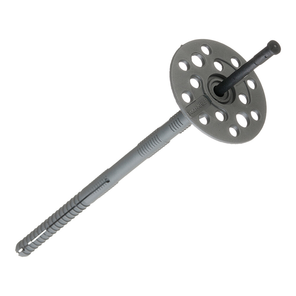 Дюбель для теплоизоляции Tech-Krep 10х200 мм пластиковый гвоздь (40 шт.)