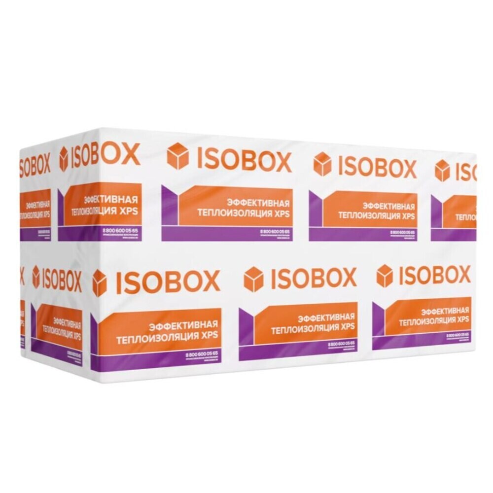 Экструдированный пенополистирол Технониколь Изобокс 100х580х1180 мм 2,74 кв.м