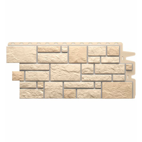 Панель фасадная Docke Burg New 946х445 мм пшеничная