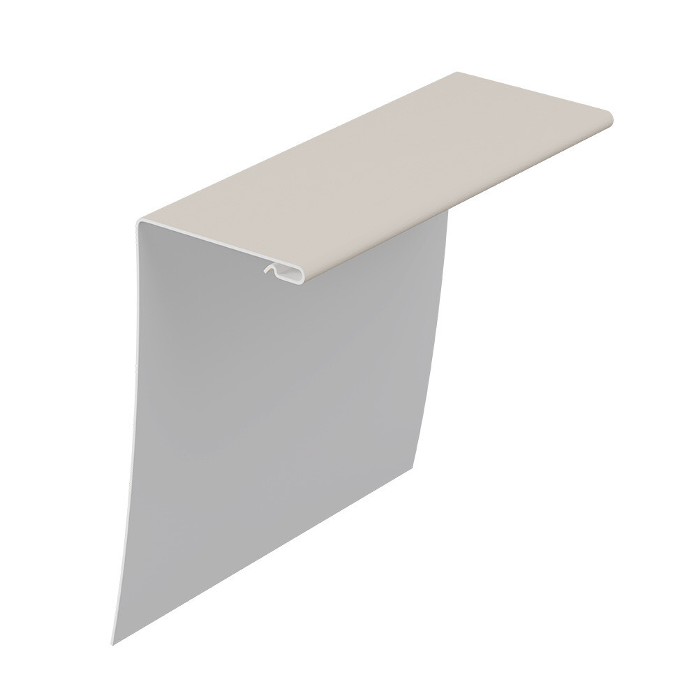 Профиль околооконный Docke 3000х254 мм пломбир универсальный