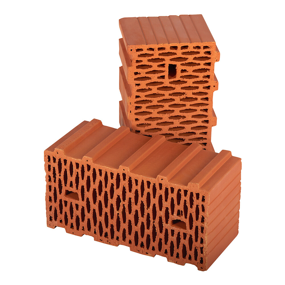 Камень рядовой ЛСР (НКЗ) поризованный М75/100 510х219х250 мм 14,3NF