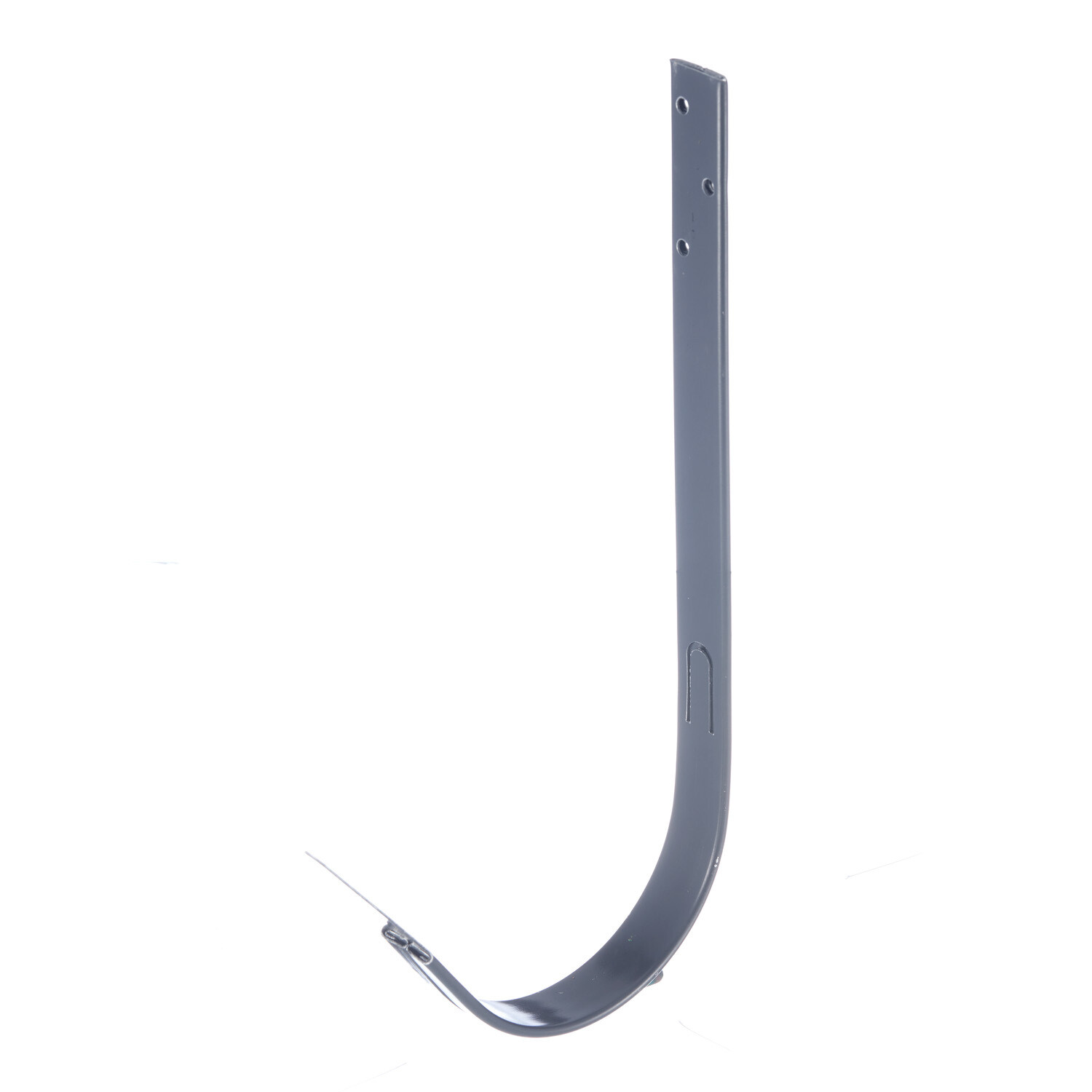 Кронштейн желоба Grand Line металлический d125 мм 210 мм графитовый серый RAL 7024