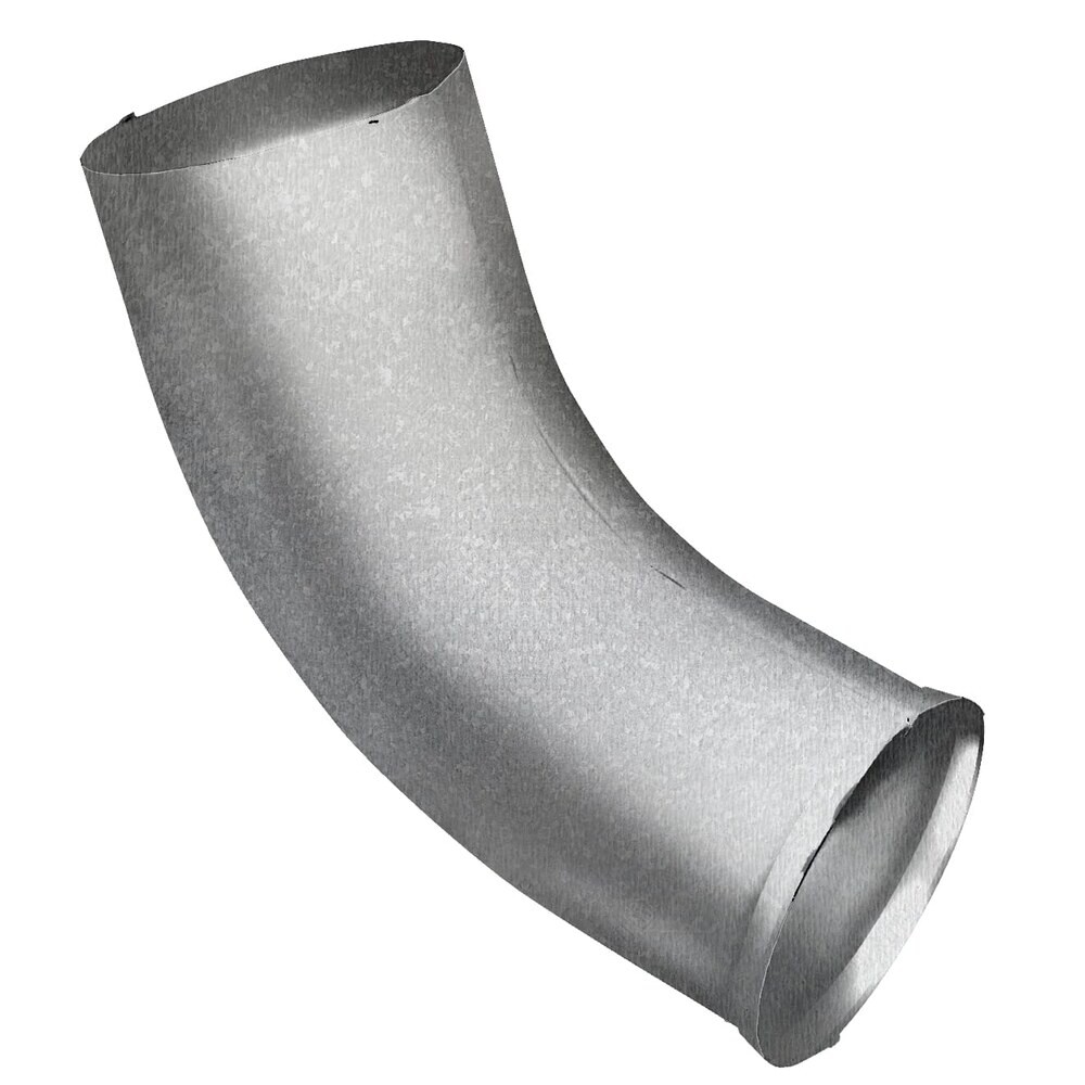 Колено стока Grand Line Zn металлическое d90 мм оцинкованное