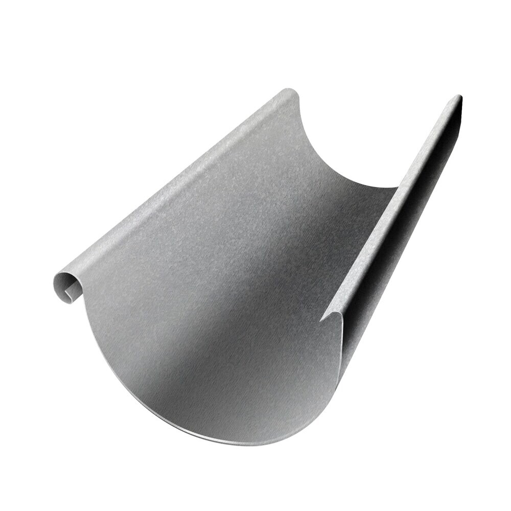 Желоб водосточный Grand Line Zn металлический d125 мм 3 м оцинкованный