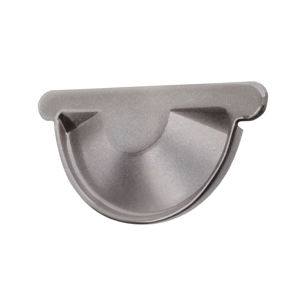 Заглушка желоба Grand Line Zn металлическая d125 мм оцинкованная