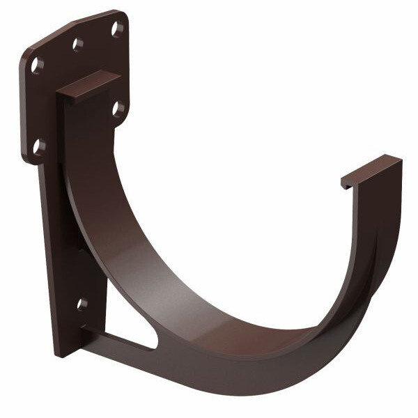 Кронштейн желоба Docke Premium пластиковый d120 мм горький шоколад RAL 8019