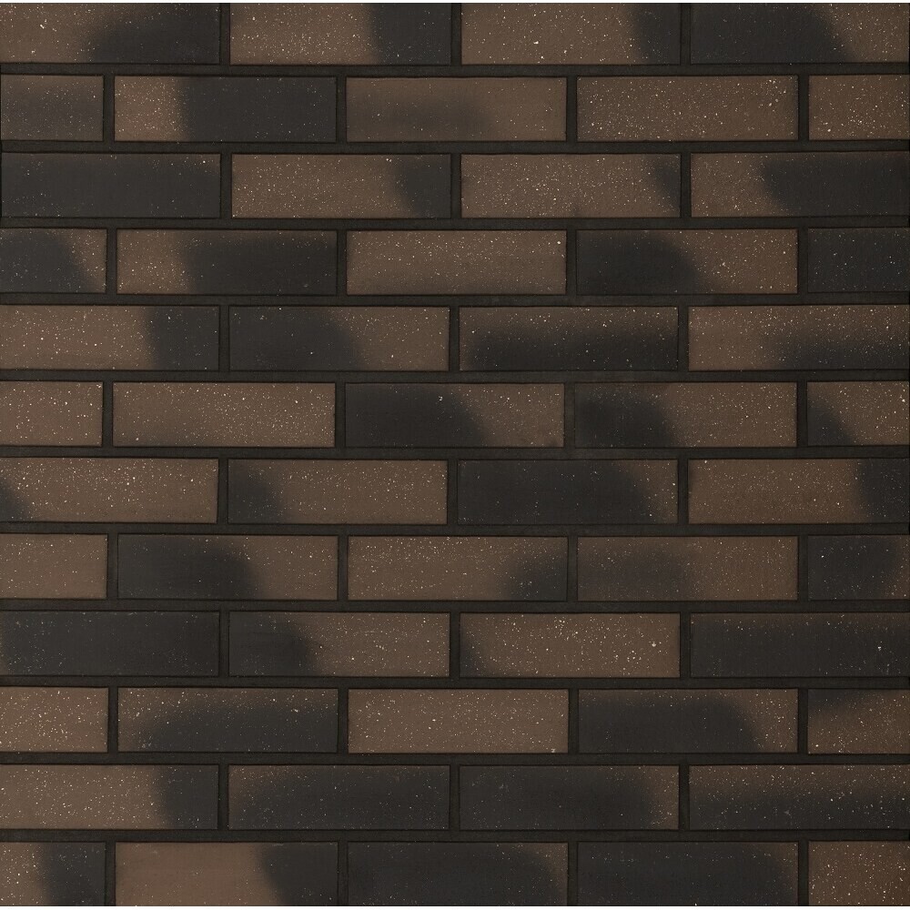 Клинкерная плитка для фасада ЛСР Клио Декор (30 шт.= 0,52 кв.м) коричневая 240х71х13,5 мм