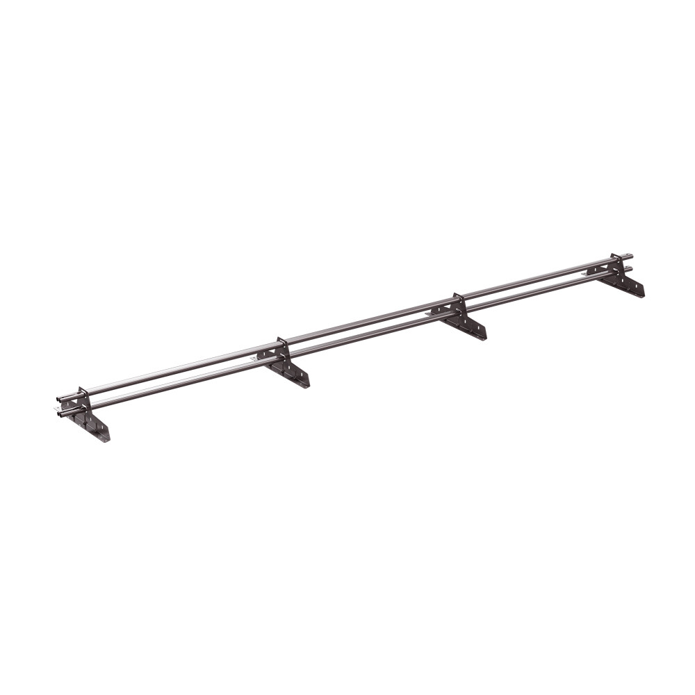 Снегозадержатель трубчатый овальный Вегасток VegaLux 3 м темно-коричневый RAL 8019