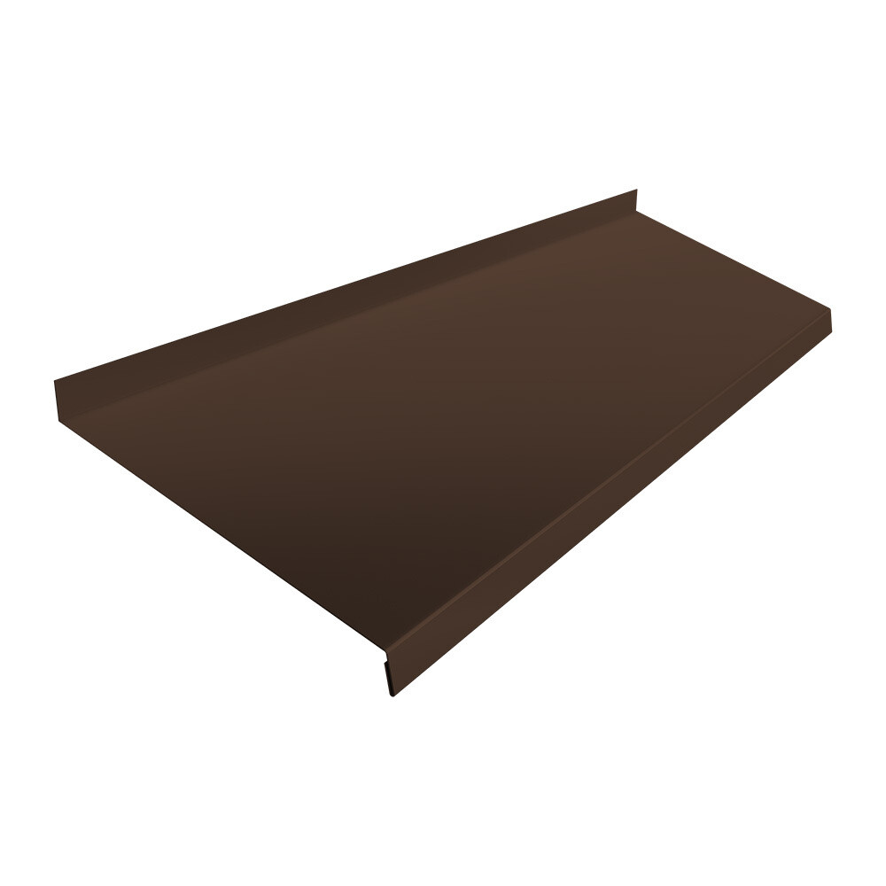 Отлив 200х2000 мм коричневый RAL 8017