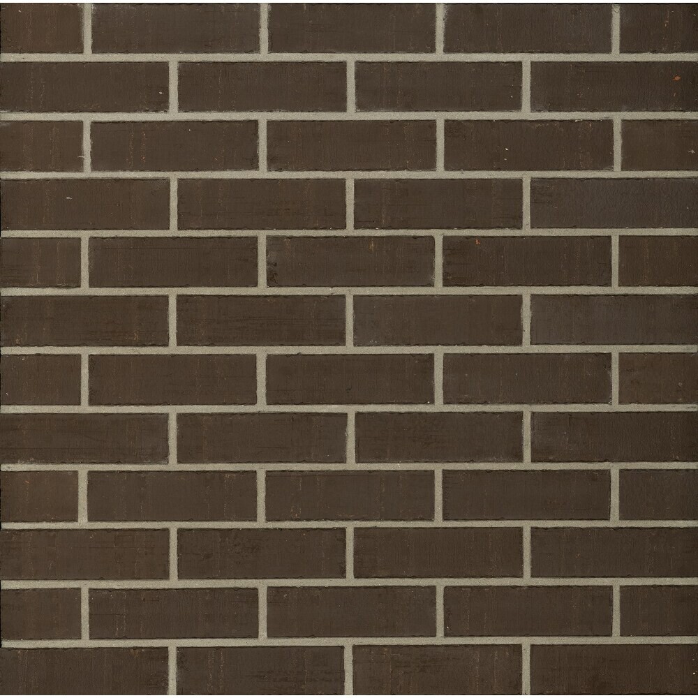 Клинкерная плитка для фасада ЛСР Лира Декор рельеф (30 шт.= 0,52 кв.м) коричневая 240х71х13,5 мм