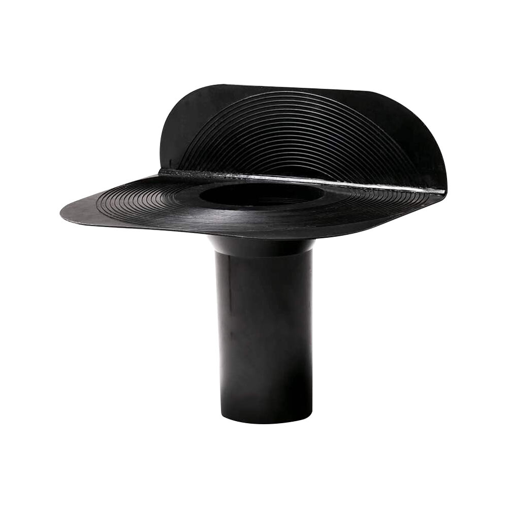 Воронка парапетная Поливент d110х250 мм черная RAL 9005