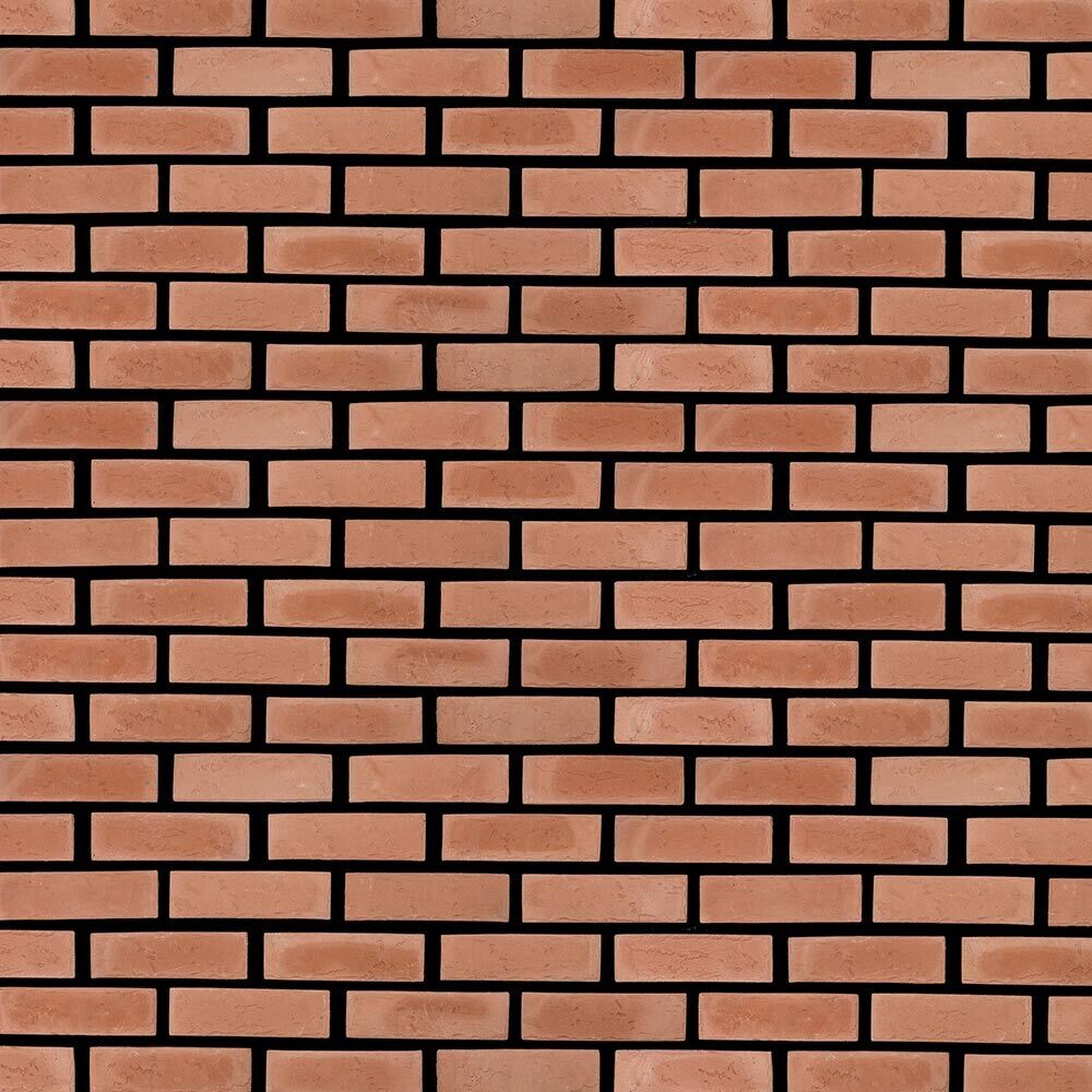 Искусственный камень Клинкер Стоун Прусский кирпич красный стандарт (48 шт.=1 кв.м)