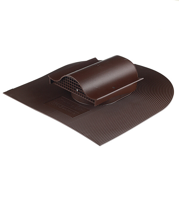 Аэратор Поливент КТВ-вентиль для гибкой черепицы коричневый RAL 8017