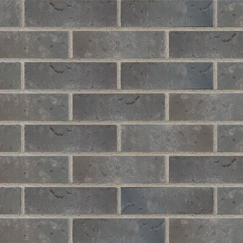 Клинкерная плитка для фасада Terramatic Moon Black ABDK (18 шт.= 0,31 кв.м) черный металлик 240х71х14 мм