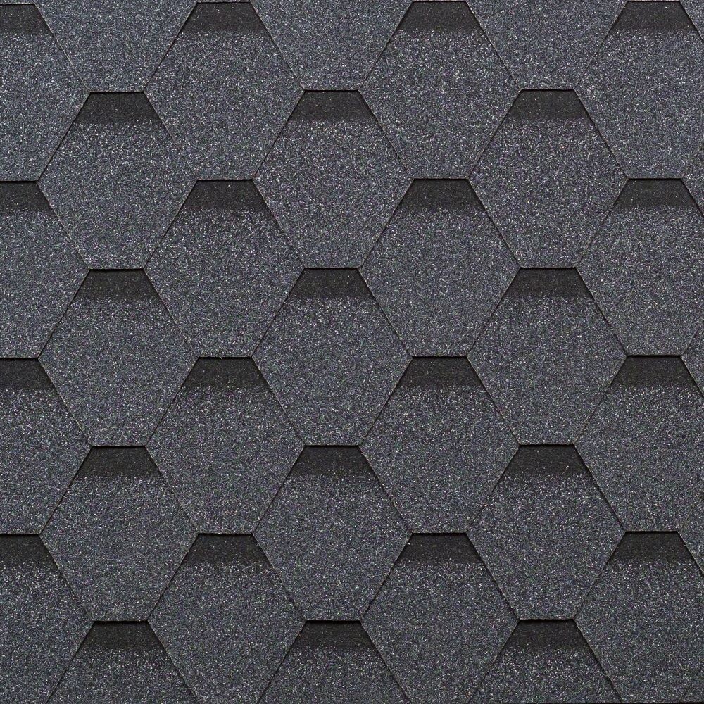 Черепица гибкая Шинглас Кадриль ольха 3 кв.м