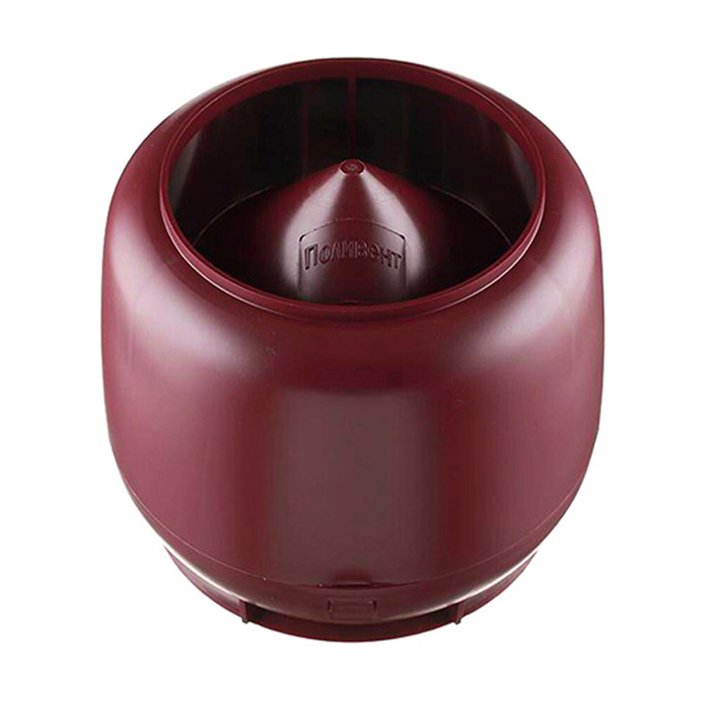 Колпак Поливент для изолированного выхода d160 мм красное вино RAL 3005