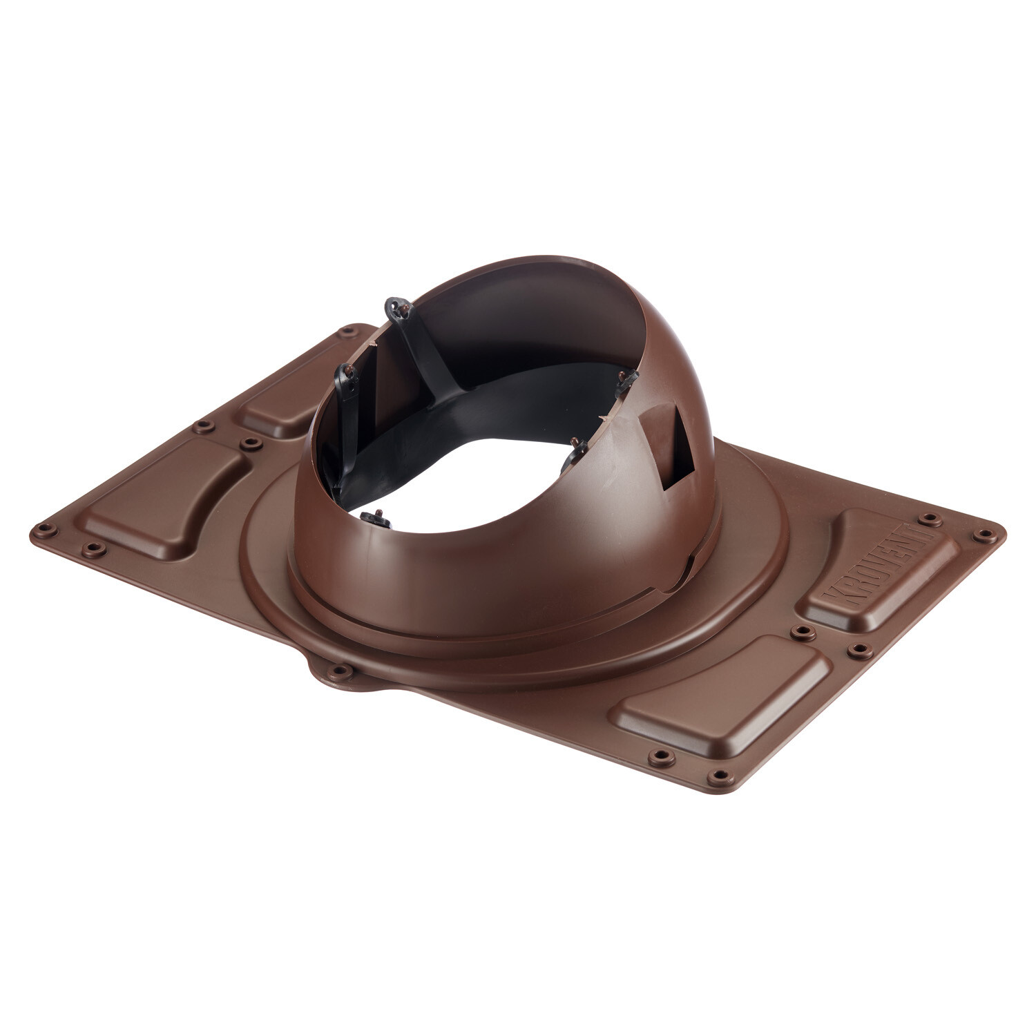 Проходной элемент Krovent Base-VT General 125/150 для готовой кровли универсальный коричневый