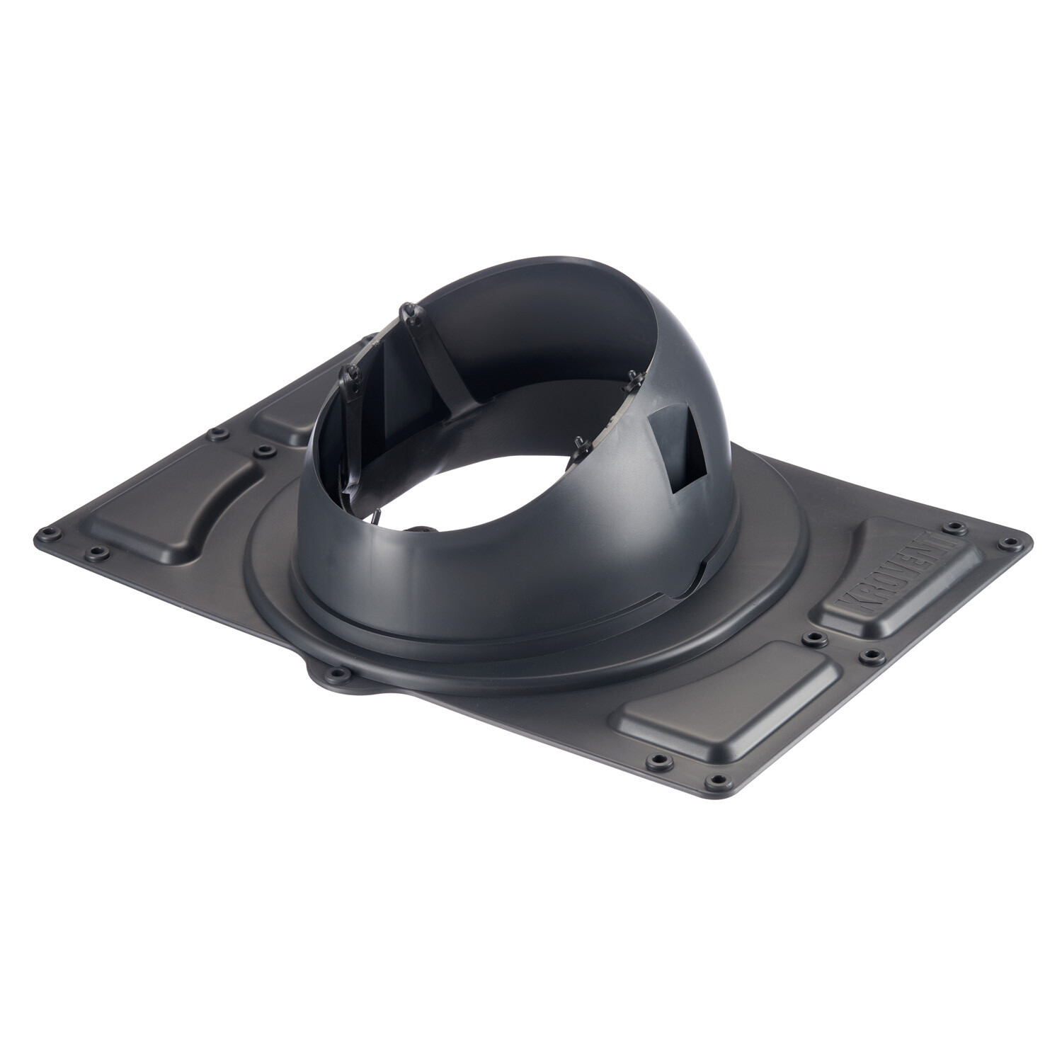 Проходной элемент Krovent Base-VT General 125/150 для готовой кровли универсальный серый