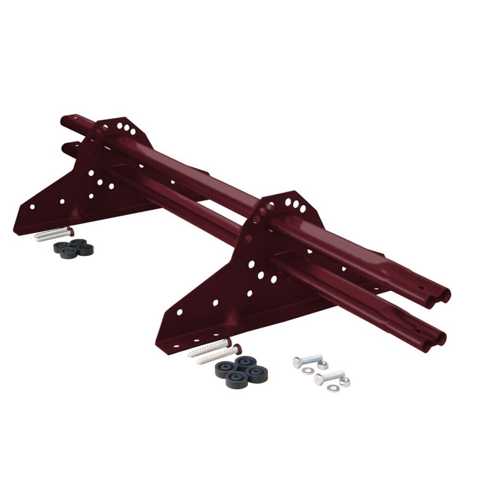 Снегозадержатель трубчатый овальный Grand Line 1 м красный RAL 3005