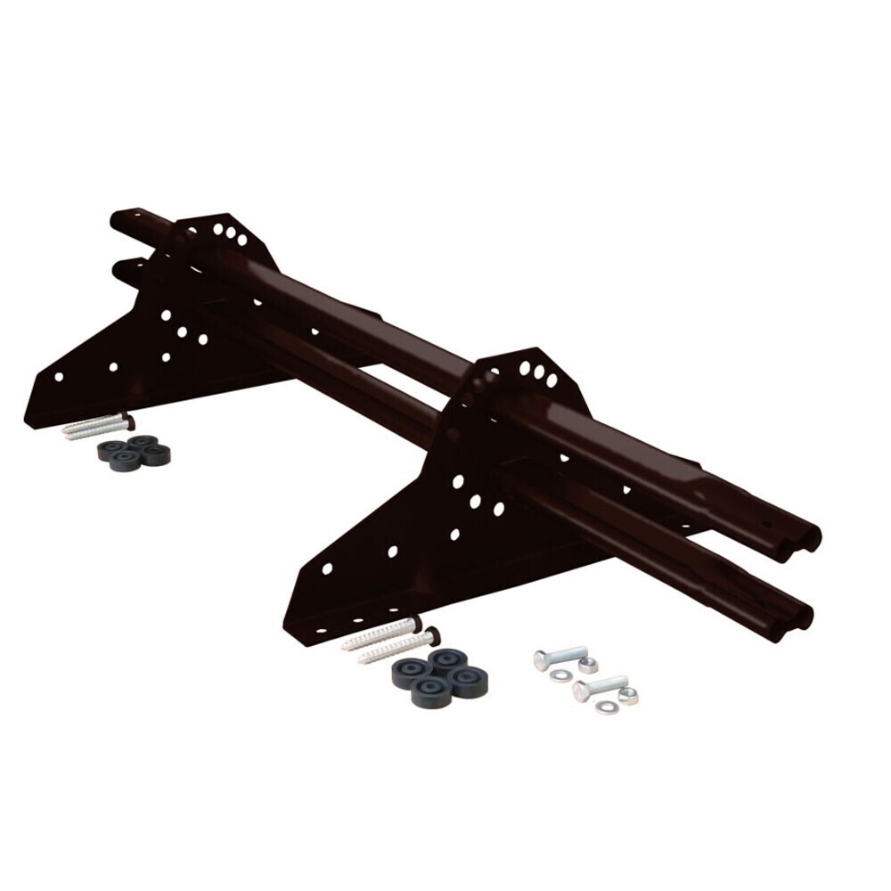 Снегозадержатель трубчатый овальный Grand Line 1 м темно-коричневый RR 32