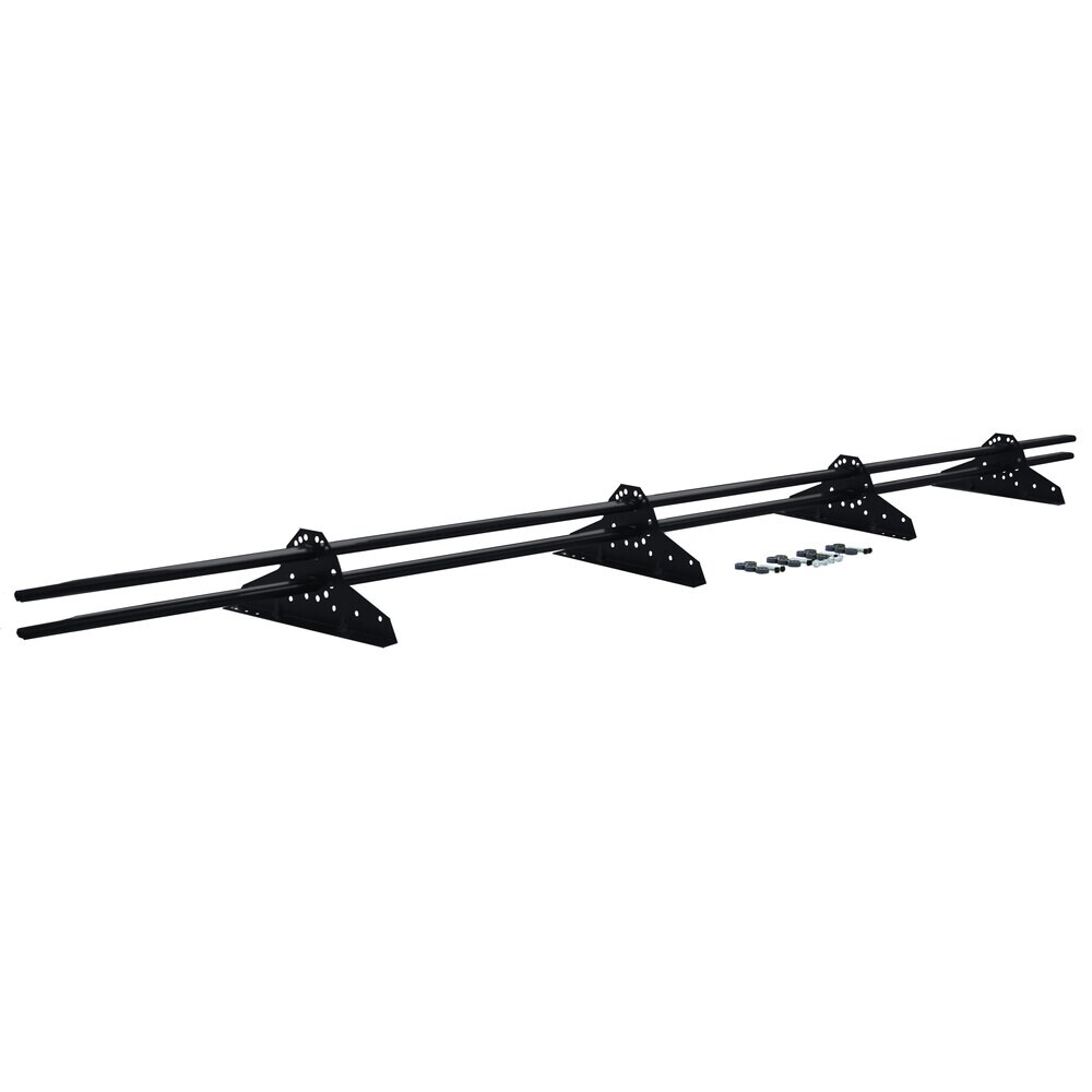 Снегозадержатель трубчатый овальный Grand Line 3 м черный RAL 9005