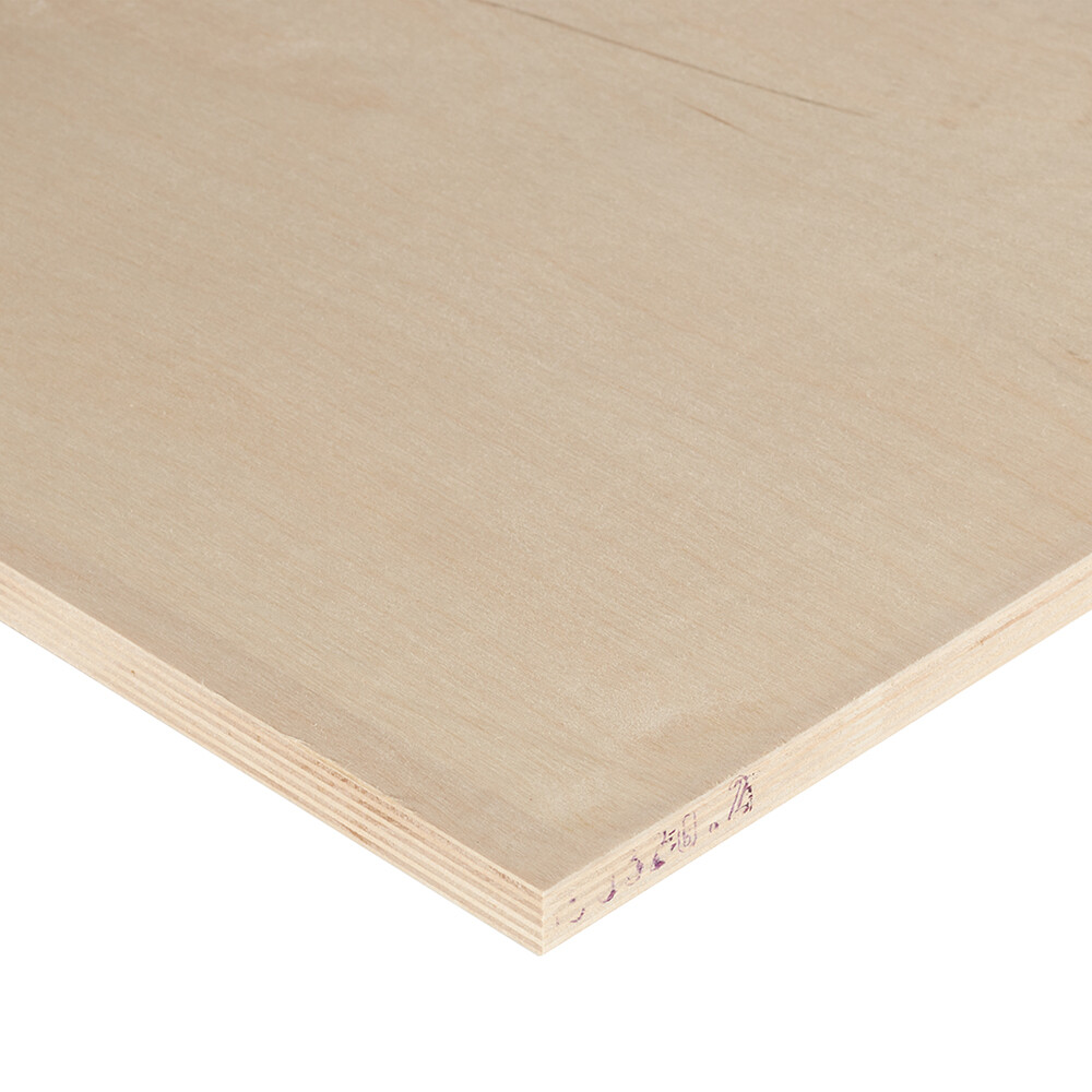 Фанера ФК 15х1525х1525 мм сорт 2/4 шлифованная