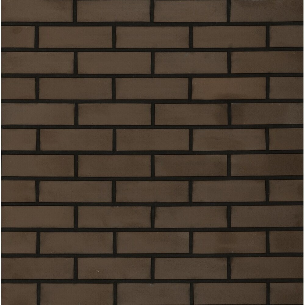 Клинкерная плитка для фасада ЛСР Орион Декор (30 шт.= 0,52 кв.м) коричневая 240х71х13,5 мм