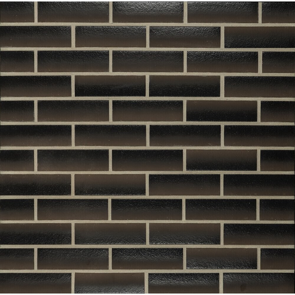 Клинкерная плитка для фасада ЛСР Гелио Декор (30 шт.= 0,52 кв.м) коричневая 240х71х13,5 мм