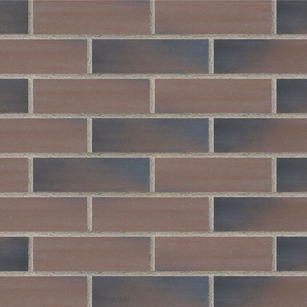 Клинкерная плитка для фасада Terramatic Plato Brown AA (18 шт.= 0,31 кв.м) коричневая 240х71х14 мм