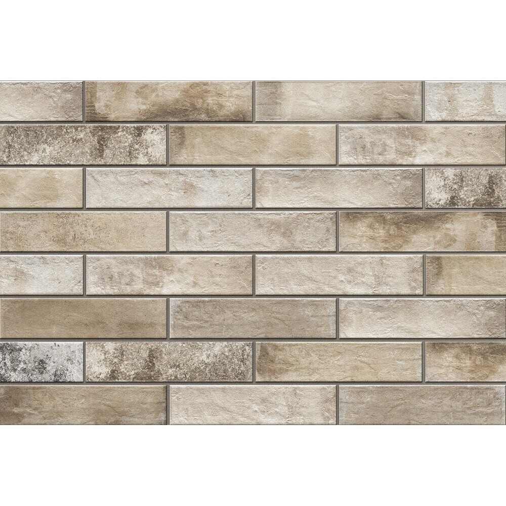 Клинкерная плитка для фасада Cerrad Piatto sand (22 шт.=0,48 кв.м ) светлая синевато-серая 300х74х9 мм