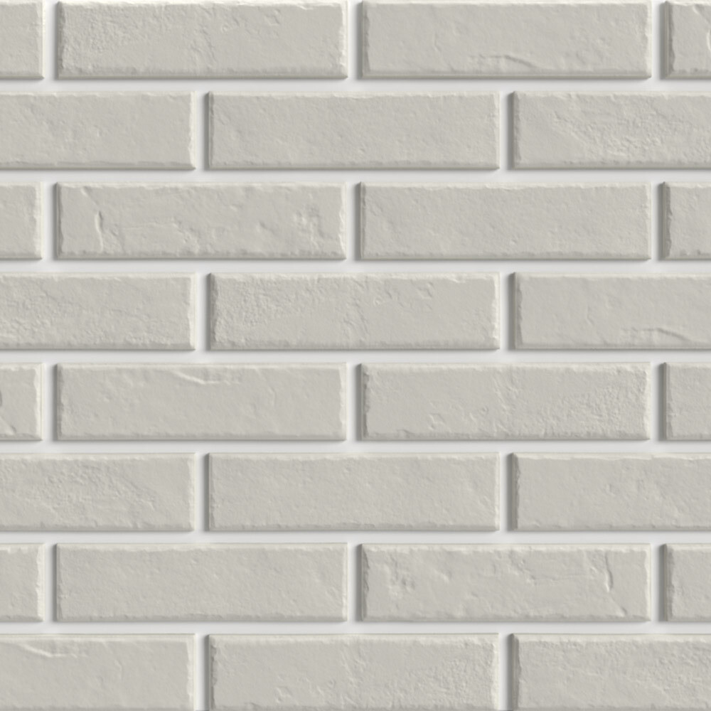 Клинкерная плитка для фасада BestPoint Classic Blanc (32 шт.=0,5 кв.м) белая 245х65х8,5 мм