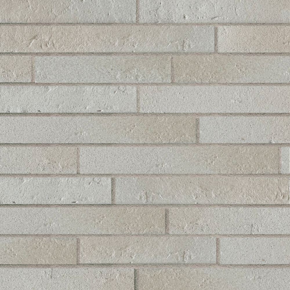 Клинкерная плитка для фасада Terramatic Forta Grey Riegel AC (10 шт.= 0,12 кв.м) серая 390х40х14 мм