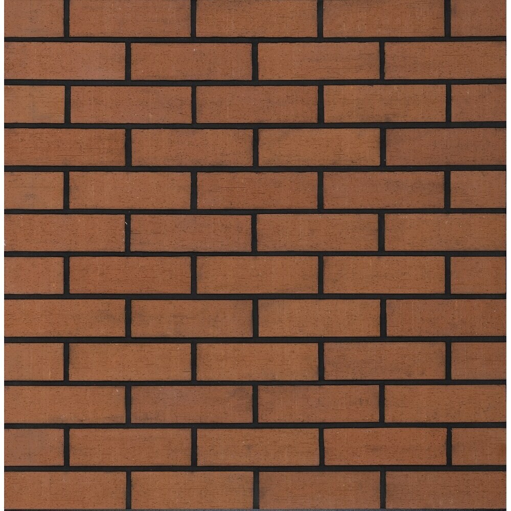 Клинкерная плитка для фасада ЛСР Сириус Декор рельеф (30 шт.= 0,52 кв.м) красная 240х71х13,5 мм