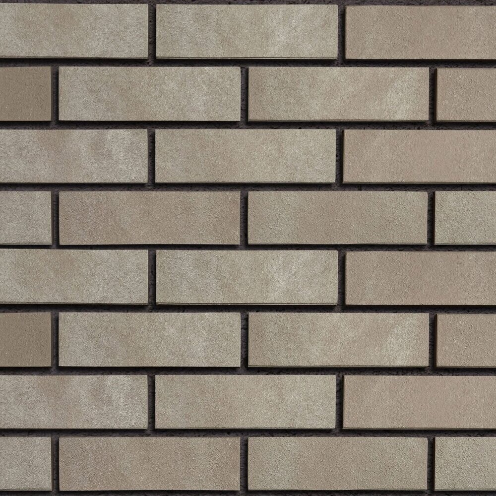 Клинкерная плитка для фасада Roben Calais (24 шт.= 0,5 кв.м с учетом шва) светло-серая 240х71х14 мм