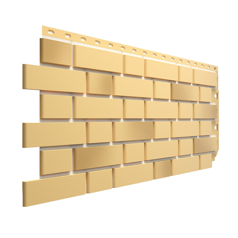 Панель фасадная Docke Flemish Premium 1095х420 мм жженая желтая