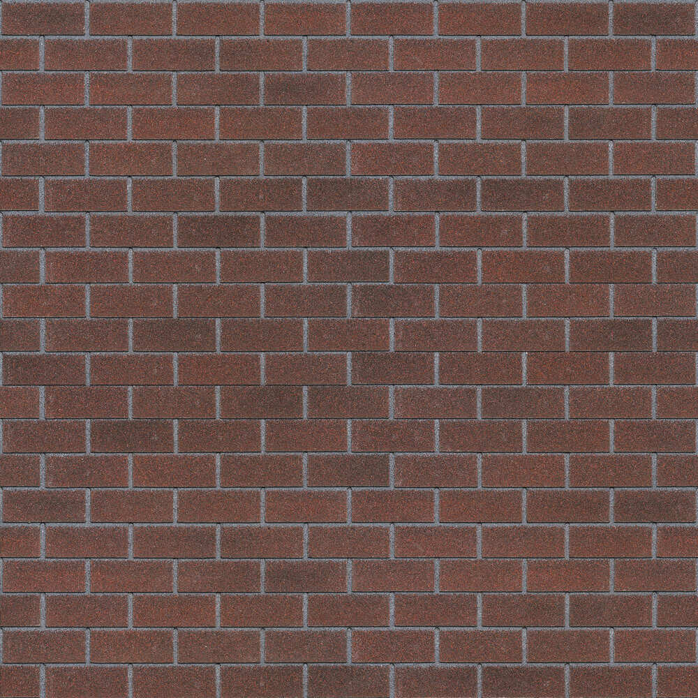 Панель фасадная гибкая Технониколь Hauberk Оптима 1000х250 мм кирпич обожженный 2 кв.м