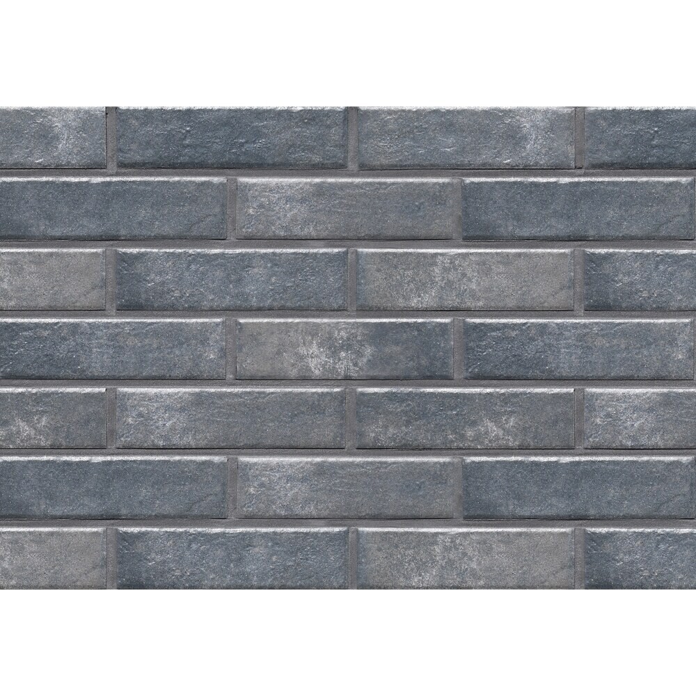 Клинкерная плитка для фасада Paradyz Semir struktur grafit (46 шт.= 0,74 кв.м) графит 245х66х7 мм