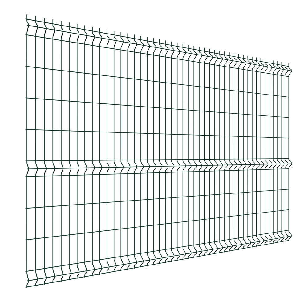 Секция заборная 3D Light 1730х2500 мм d3,5 мм ячейка 55х200 мм зеленая RAL 6005 Grand Line