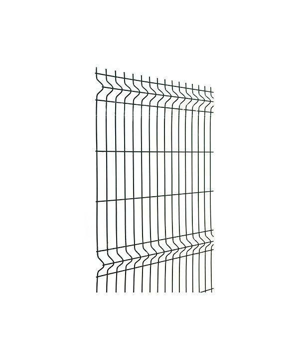 Секция заборная 3D Light 1530х2500 мм d3,5 мм ячейка 55х200 мм зеленая RAL 6005 Grand Line