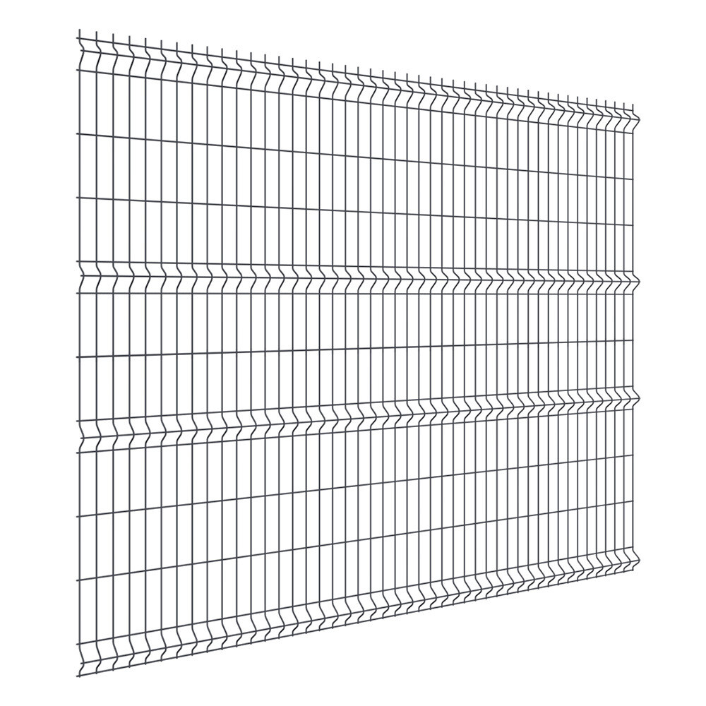 Секция заборная 3D Light 2030х2500 мм d3,5 мм ячейка 55х200 мм графитовый серый RAL 7024 Grand Line