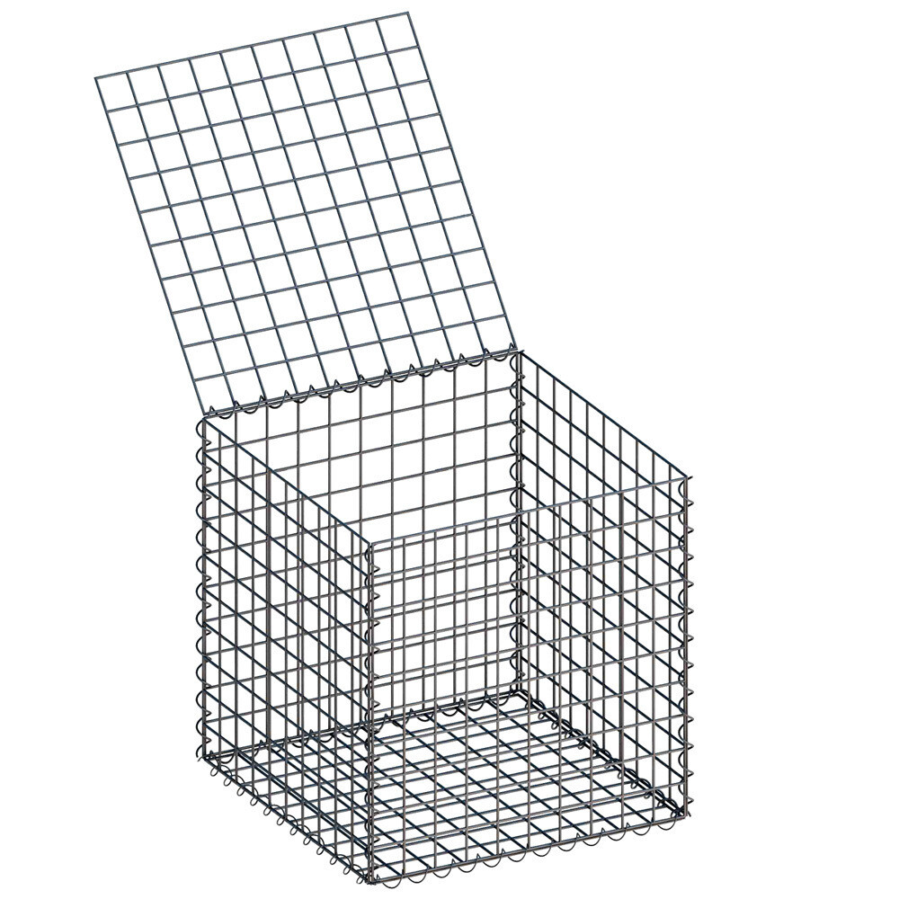 Габион сетчатый 400х400х400 мм ячейка 50х50 мм цинк Таврос