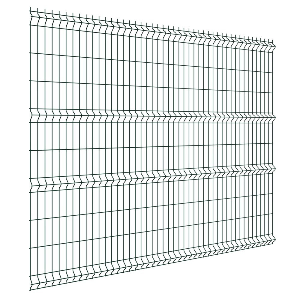 Секция заборная 3D Profi 2030х2500 мм d5 мм ячейка 55х200 мм зеленая RAL 6005 Grand Line