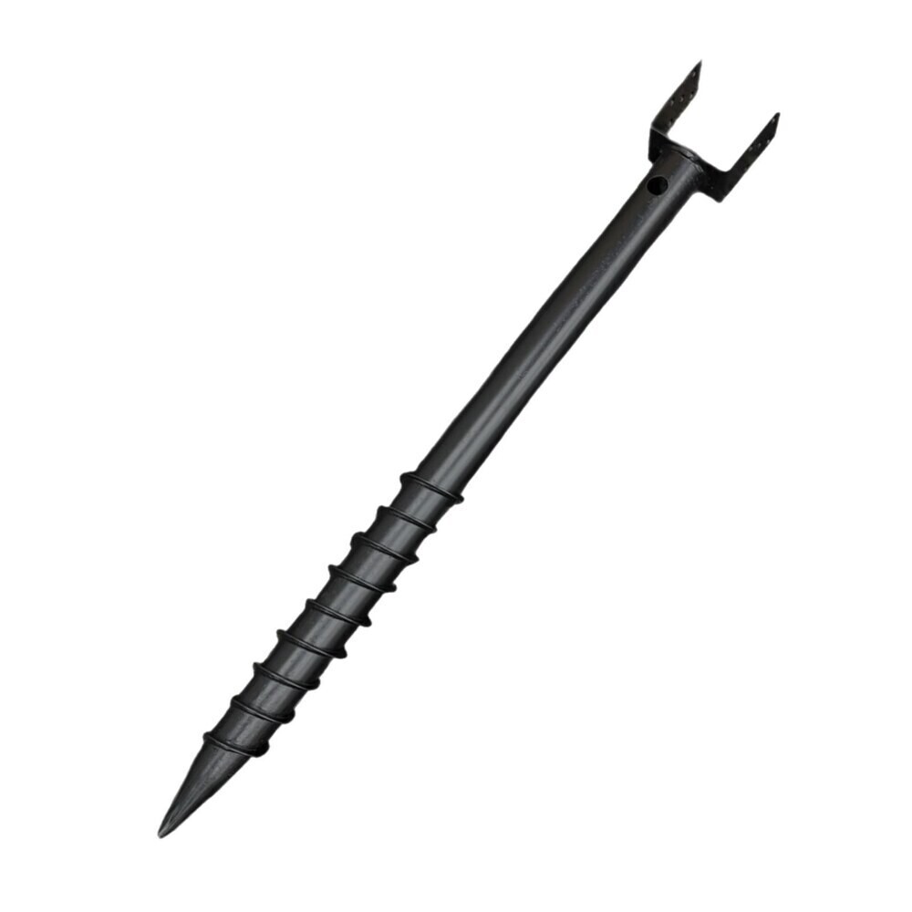 Свая винтовая многовитковая с приваренным фланцем SVU d76х1300 мм