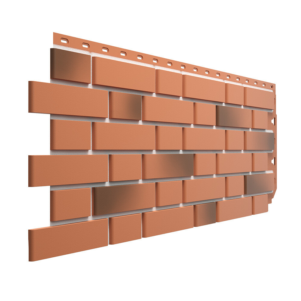 Панель фасадная Docke Flemish Premium 1095х420 мм жженая красная