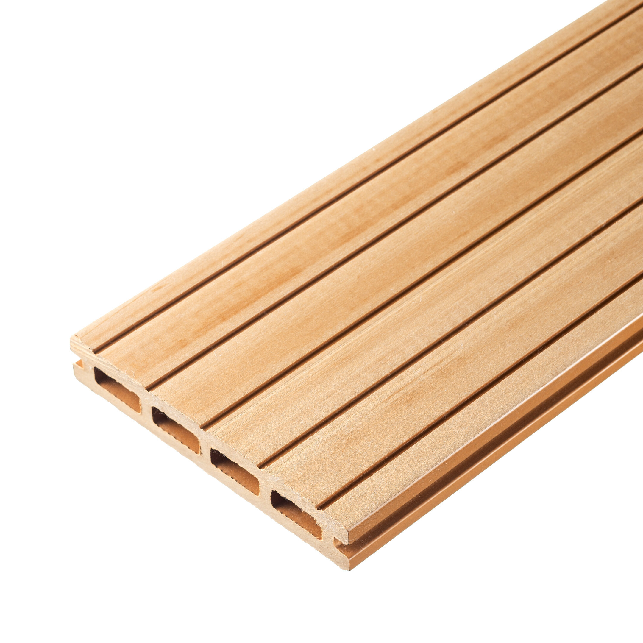 Доска террасная Greenwerk 21х135х3000 мм ДПК орех (2 шт.)